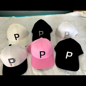 6 Puma Tour Exclusive adjustable caps!